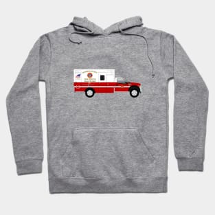 Monroe County Fire Department Florida Ambulance Hoodie